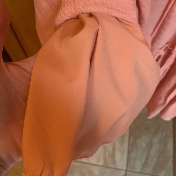 Light Pink Sleeveless Tiered Maxi Dress - Picture 5 of 7